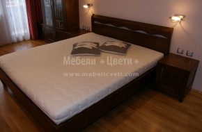 Поръчкова спалня модел "Милано" от масивна букова дървесина, произведени в Троян.