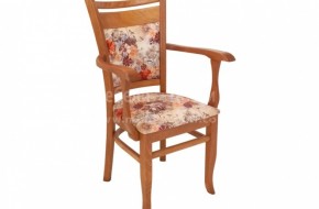 Стол"Вегас-Лукс"Кресло-цена 190лв.> <br />за дамаски в бежав и кафяв цвят.> <br />
Материал бук.