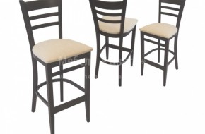 Бар стол"Каприз"-цена 150лв.> <br />за дамаски в бежав и кафяв цвят.> <br />
Материал бук.